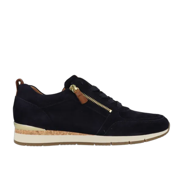 Gabor Sneakers Blauw/Goud, vergelijk prijzen bij 1 winkel