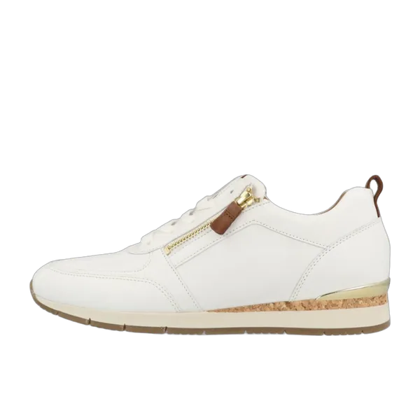 Gabor Sneakers Wit/Goud, vergelijk prijzen bij 1 winkel
