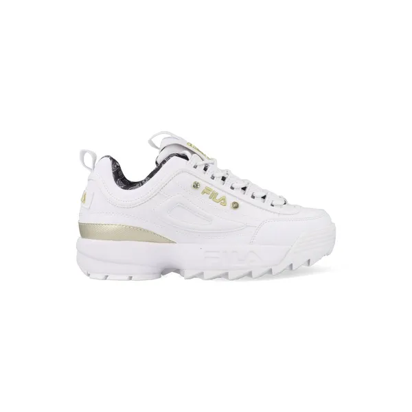Fila Disruptor P Wit/Goud, vergelijk prijzen bij 1 winkel