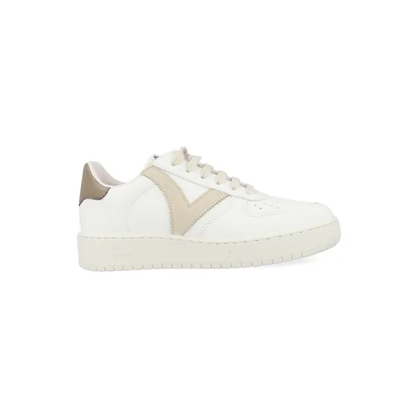 Victoria Sneakers 1258201-Taupe Wit Wit