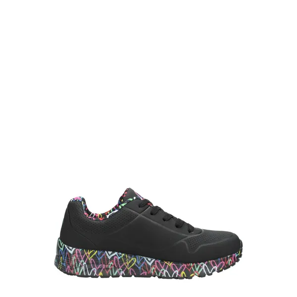 Skechers Uno Lite Lovey Luv 314976L/BKMT Zwart, foto 4 van 4