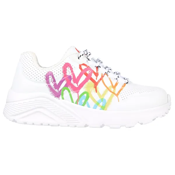Skechers Uno Lite Love Brights 314061L/WMLT Wit, vergelijk prijzen bij 2 winkels