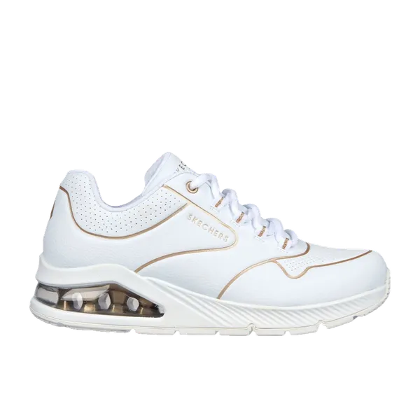 Skechers Uno 2 Golden Trim 155637/WTGD Wit, vergelijk prijzen bij 2 winkels