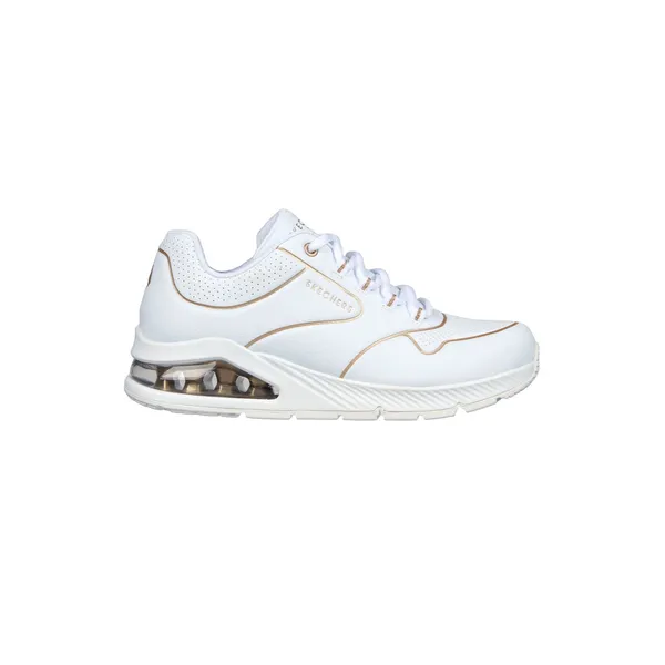 Skechers Uno 2 Golden Trim 155637/WTGD Wit, foto 2 van 2