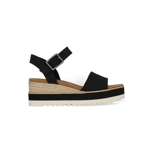 Toms Alpargata Platform Zwart, vergelijk prijzen bij 1 winkel