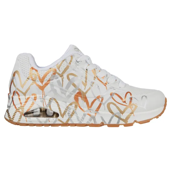 Skechers Uno 155523/WTGD Wit Wit