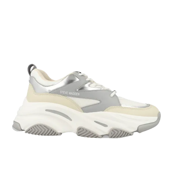 Steve Madden Progressive 04D Zilver/Wit, vergelijk prijzen bij 1 winkel