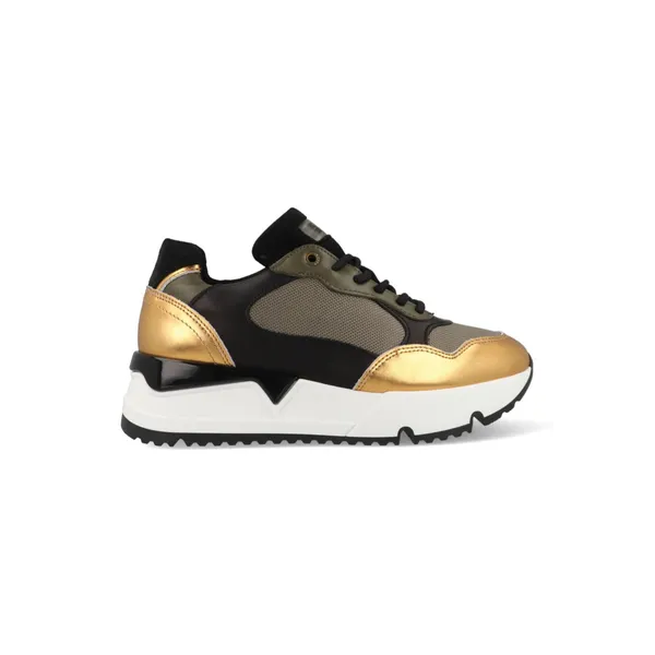 Bullboxer Sneakers 323020E5L_BLACTD80 Zwart Zwart