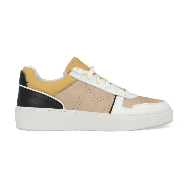 McGregor Sneakers Wit/Bruin, foto 2 van 2