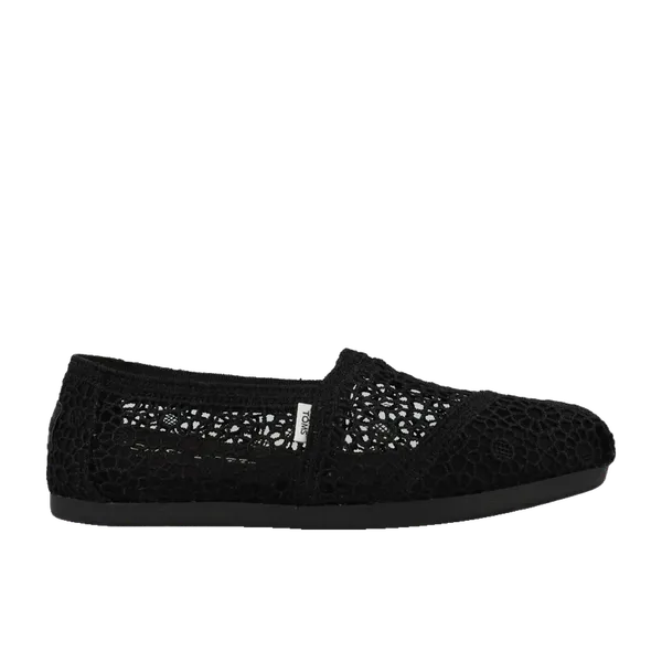 Toms Nat Moroccan Crochet Zwart, vergelijk prijzen bij 2 winkels