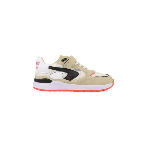 Shoesme Sneakers Beige/Rood, foto 2 van 2