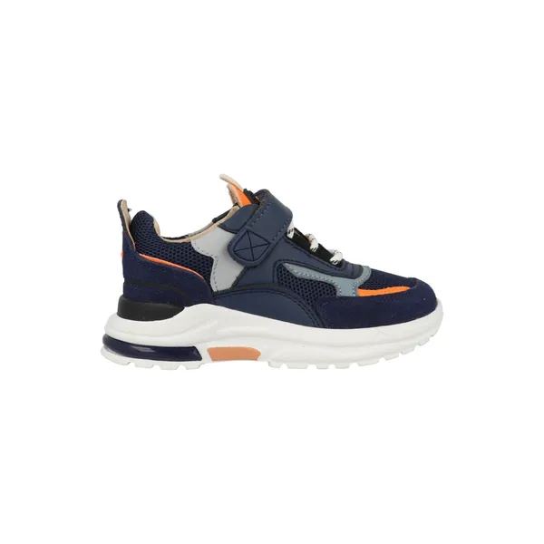 Shoesme Sneakers NR22S100-L Blauw / Oranje Blauw