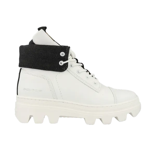 G-Star Noxer Hgh Fld Lea 2211 1000 Wit, vergelijk prijzen bij 1 winkel