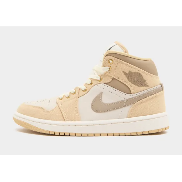 Jordan Air 1 Mid Dames Beige