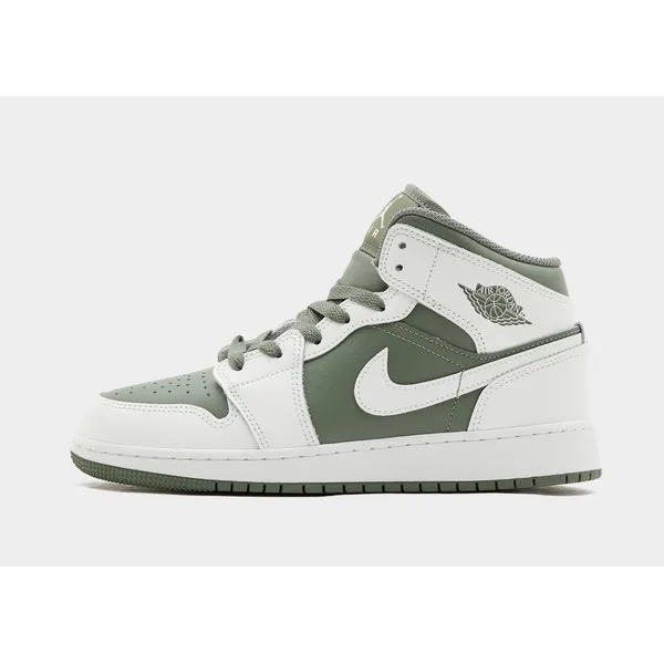 Jordan Air 1 Mid Junior - Wit, Wit Wit