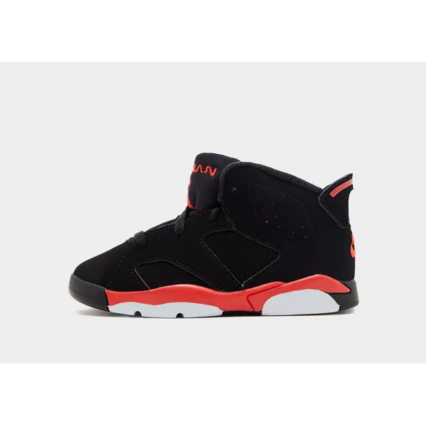 Jordan Air 6 Retro Infrared 'Salesman' Infant - Zwart, Zwart Zwart