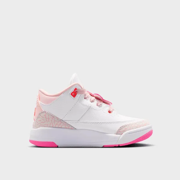 Air Jordan 3 Retro "Spring Flowers" (PS) Wit, foto 3 van 4