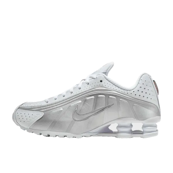Nike Shox R4 White Metallic Silver, vergelijk prijzen bij 1 winkel