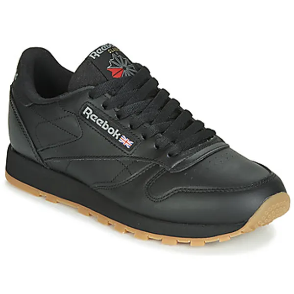 Reebok Classic Lage Sneakers  CL LTHR Zwart