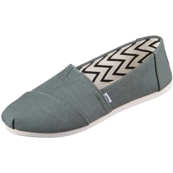 TOMS Lage Sneakers  Alpargata Heritage Canvas Groen