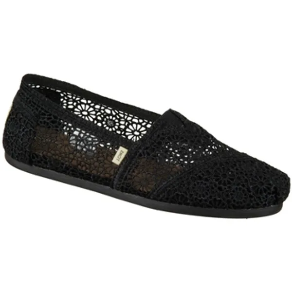 TOMS Lage Sneakers  Classic Crochet Zwart