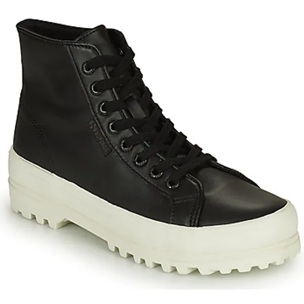 Superga Hoge Sneakers  2341 ALPINA NAPPA Zwart