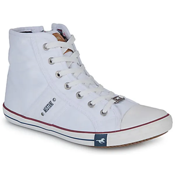 mustang Hoge Sneakers  GALLEGO Wit