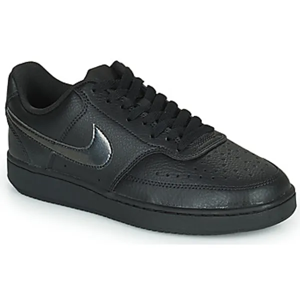Nike Lage Sneakers  WMNS  COURT VISION LOW Zwart