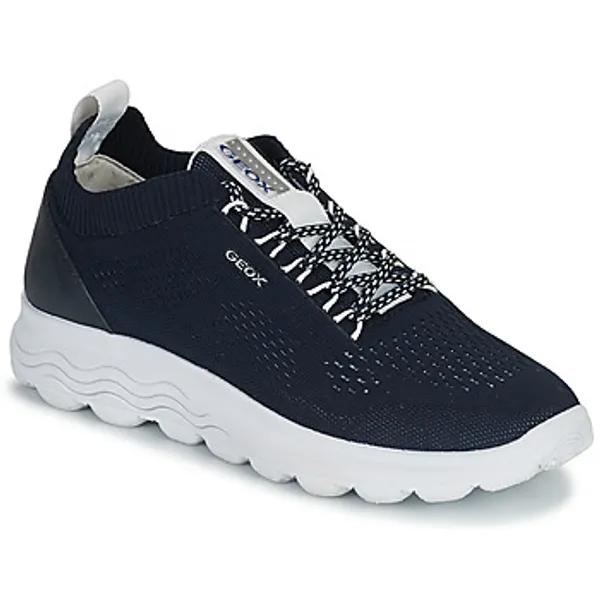 Geox Lage Sneakers  D SPHERICA A Zwart
