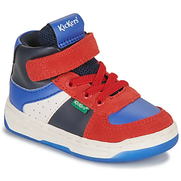 Kickers Hoge Sneakers  KICKALIEN Rood