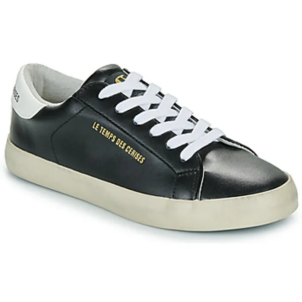Le Temps des Cerises Lage Sneakers  CITY Zwart