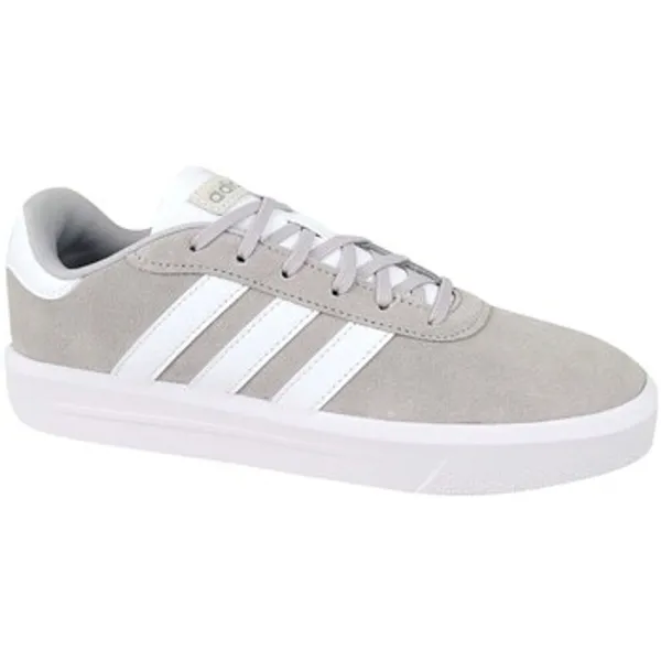 adidas Lage Sneakers  Court Platform Suede Grijs