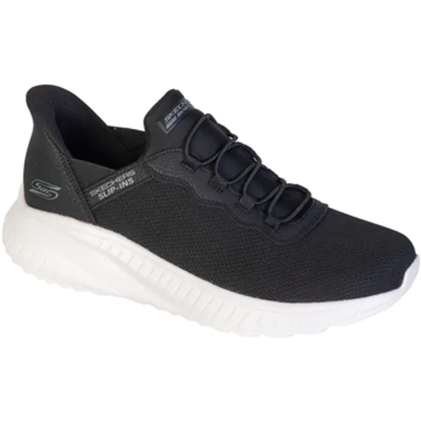 Skechers Lage Sneakers  Slip-Ins: BOBS Sport Squad Chaos,slip-ins Zwart