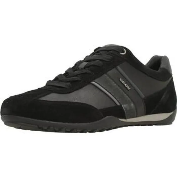 Geox Lage Sneakers  Sport Zapatillas Hombre Modèle U Wells C Zwart