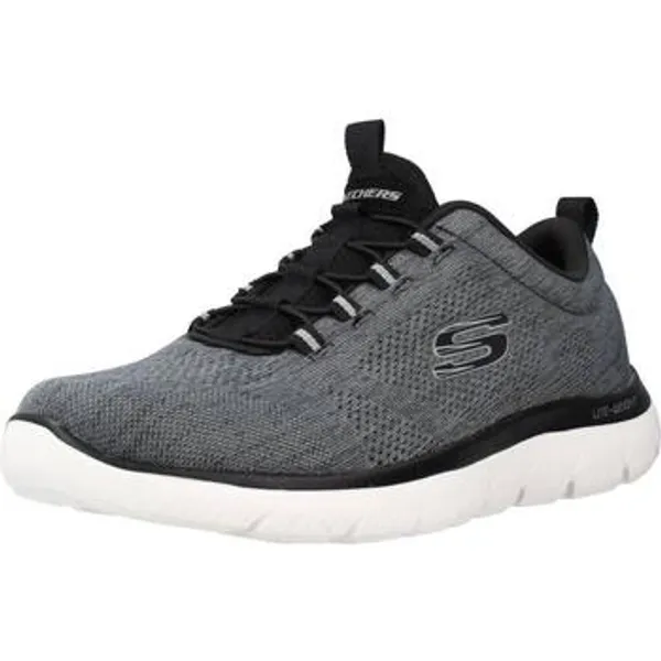Skechers Lage Sneakers Sport Zapatillas Hombre Modèle Summits - Louvin Grijs