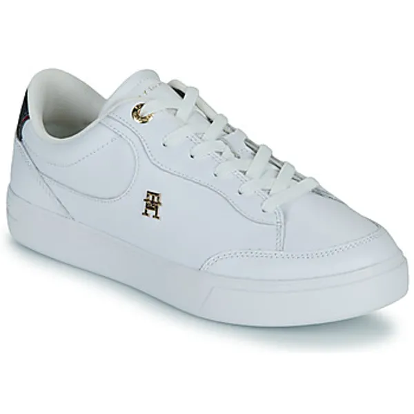Tommy Hilfiger Lage Sneakers  ESSENTIAL CHIC COURT SNEAKER RWB Wit