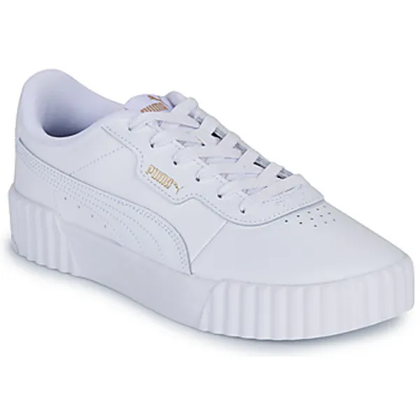 PUMA Lage Sneakers  Carina 3.0 Wit