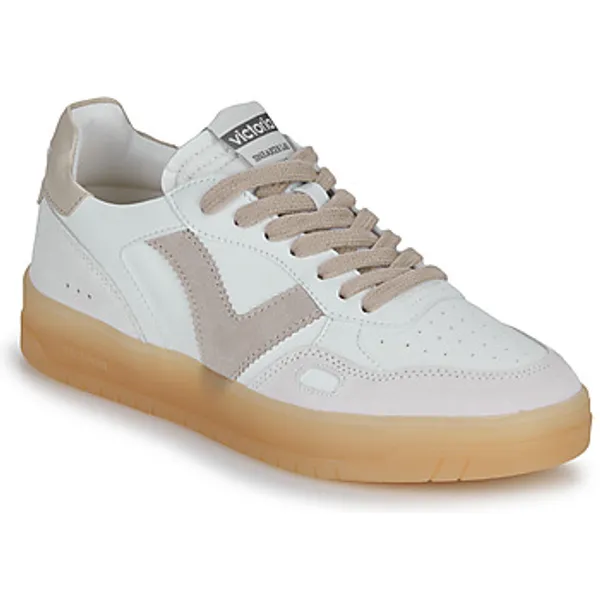 Victoria Lage Sneakers  SEUL EFECTO PIEL SERRAJE Wit