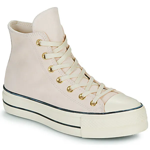Converse Hoge Sneakers  CTAS LIFT PLATFORM SUEDE Roze