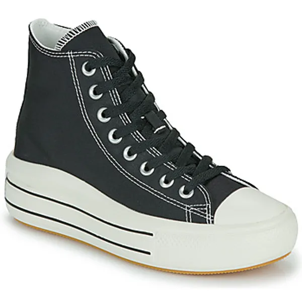 Converse Hoge Sneakers  CTAS MOVE PLATFORM RETRO SPORT Zwart