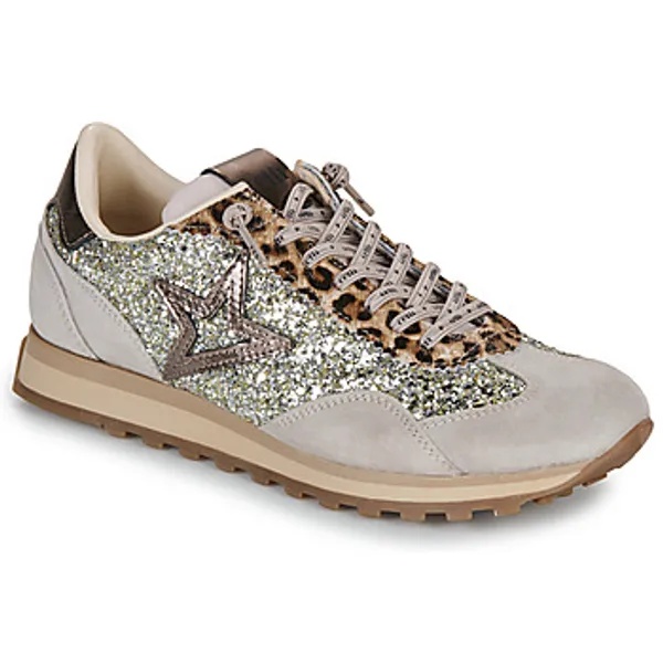 Cetti Lage Sneakers  C-1259-SRA-INV26-ANTE-GLITTER-CHAMPAGNE Goud