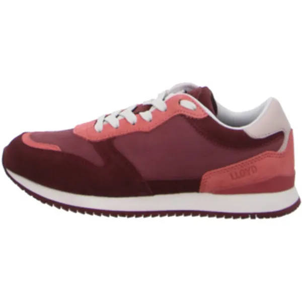 Lloyd Lage Sneakers Rood
