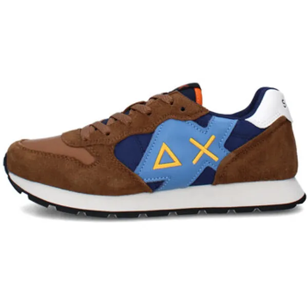 Sun68 Lage Sneakers  Z45314T Oranje