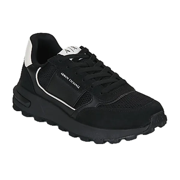 Armani Exchange Lage Sneakers Zwart, vergelijk prijzen bij 1 winkel