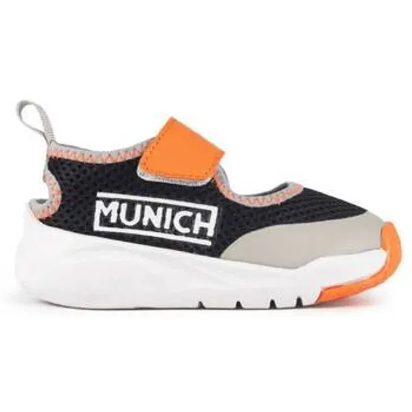 Munich Lage Sneakers  Baby Bagni 8204003 Negro Zwart