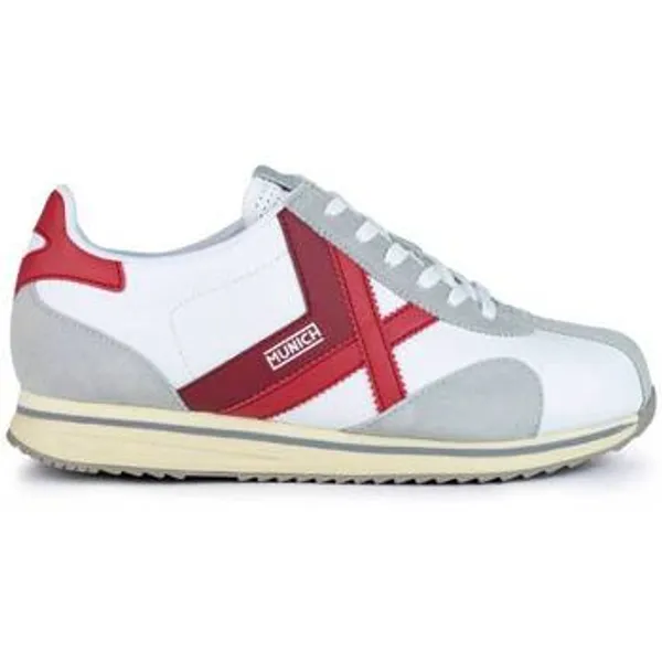 Munich Lage Sneakers  Sapporo 8350172 Blanco/Rojo Wit