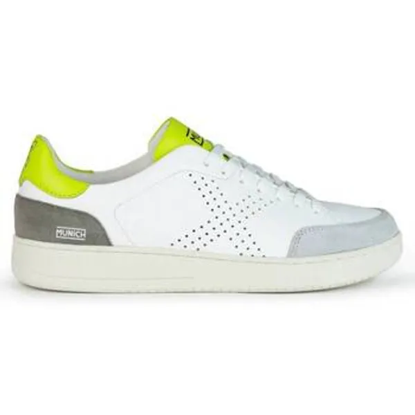 Munich Lage Sneakers  X-Court 8837007 Blanco/Amarillo Wit
