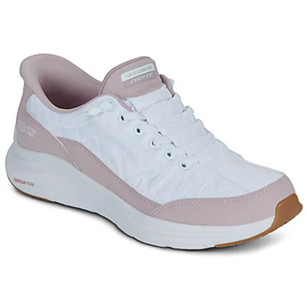 Skechers Lage Sneakers  CONTOUR FOAM COZY FIT SLIP-INS Wit