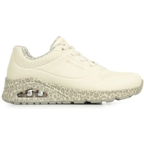 Skechers Lage Sneakers  Uno Safari Time Wit