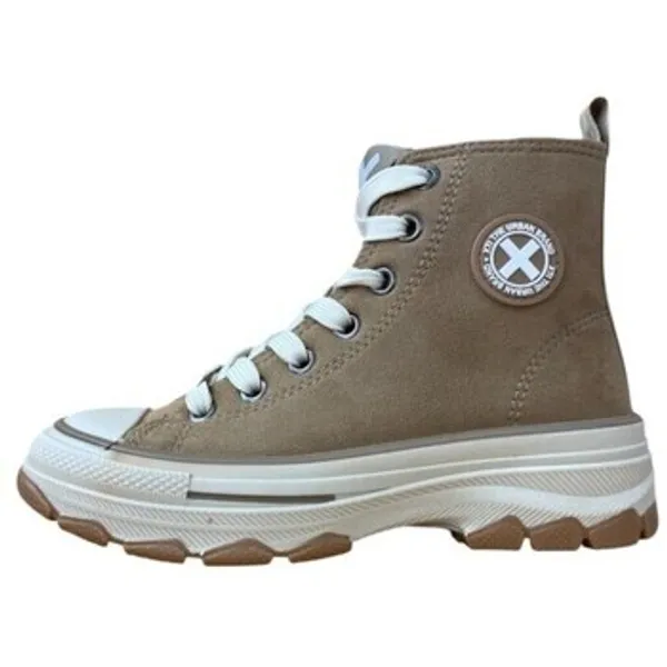 XTI Hoge Sneakers  151321 BOTA Taupe Grijs